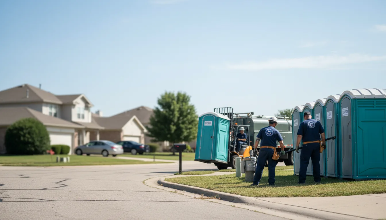 Porta Potty Rental in Parkersburg, IA near me